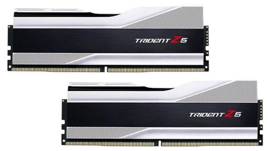  Зображення Модуль пам`ятi DDR5 2x16GB/5600 G.Skill Trident Z5 Silver (F5-5600J4040C16GX2-TZ5S) 